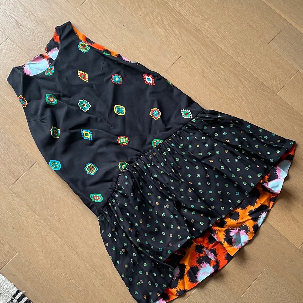 H&M x Kenzo Patterned reversible Sleeveless Dress